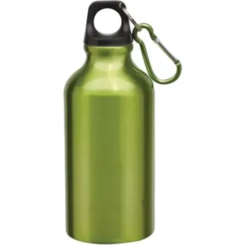 Image 1 of Алуминиева бутилка с карабинер TOPS Transit, 400 мл, зелена