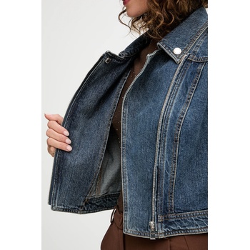 Morgan Дънково яке Morgan в синьо преходен модел GPERF (GPERF)