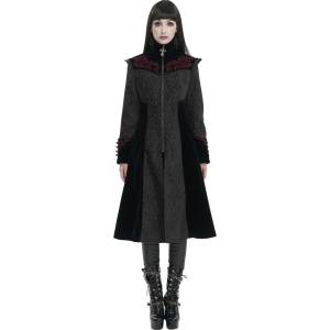 Devil fashion дамско палто DEVIL FASHION - Black - CT20501