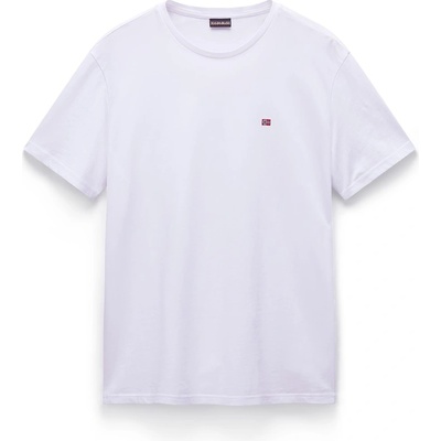Napapijri Мъжка тениска Napapijri Salis Short Sleeve T-shirt Mens - Brightwhite 002