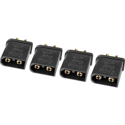 TEAM CORALLY TC PRO konektor 3.5mm pozlacený s přepol. ocharanou samice 4 ks