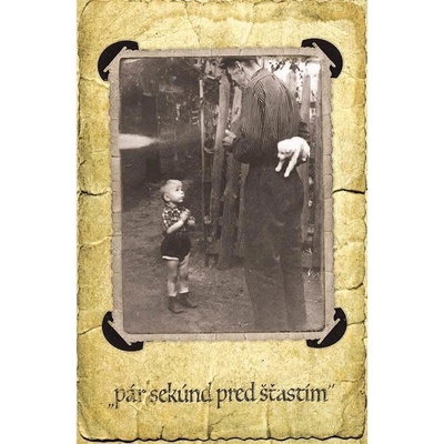 Pár sekúnd pred šťastím - ceduľa 30cm x 20cm Plechová tabuľa