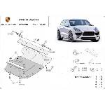 Scut Motor - Румъния Метална кора под двигател porsche cayenne (957) от 2007 до 2010 (73803)