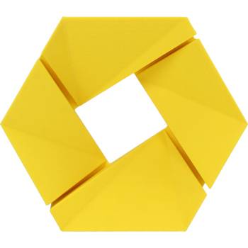 3DJAKE mattePLA Yellow - 1, 75 mm / 1000 g (9010707007227)