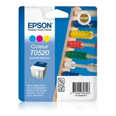 Epson ГЛАВА ЗА EPSON STYLUS COLOR 400/440/460/500/600/640/660/670/740/760/800/850/1160/1520 - S020191/S020089 - Color - OUTLET - PN C13T05204010 (201EPST052)