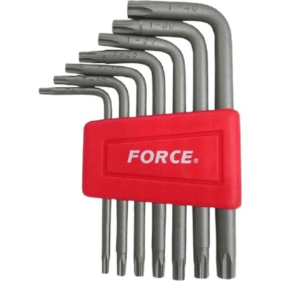 FORCE Комплект Г-образни шестограми Force - Т10-Т40, 7 бр (JN66283)