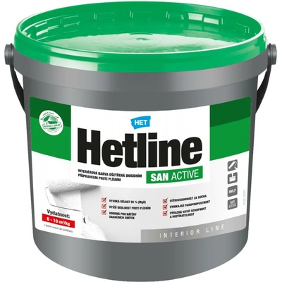 Het HETLINE SAN ACTIVE protiplísňová malířská barva 1,5kg