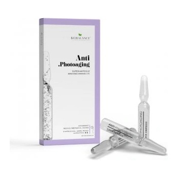 BIOBALANCE СУПЕР АМПУЛА ПРОТИВ ФОТОСТАРЕЕНЕ, 10 Х 2 МЛ