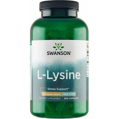 Swanson L-Lysine 500 mg 300 kapslí