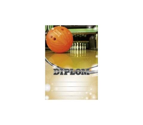 Sabe diplom A4 bowling