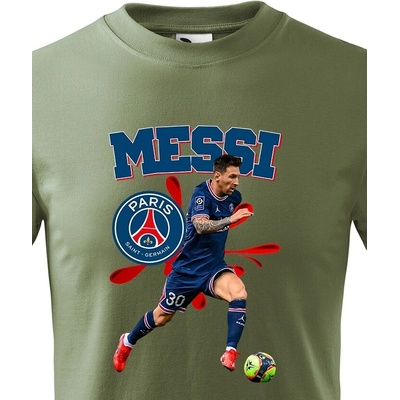 Dětské tričko Lionel Messi MilitaryCanvas Dětské tričko Bezvatriko.cz 2378