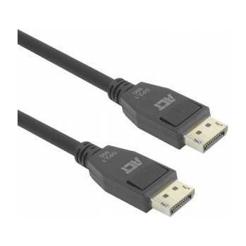 ActiveJet ACT Кабел DisplayPort 2.1 (AK4083), мъжко-мъжко, 3 m, черен