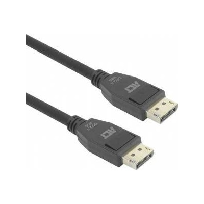 ActiveJet ACT Кабел DisplayPort 2.1 (AK4083), мъжко-мъжко, 3 m, черен