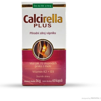Health Link Calcirella Plus 60 kapslí