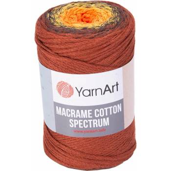 YARNART Macrame Cotton Spectrum 225 m 1303 Orange Yellow юта (Macrame Cotton Spectrum 1303)