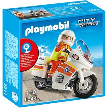 Playmobil Mотор за спешна медицинска помощ със светлини Playmobil 5544 (291029)