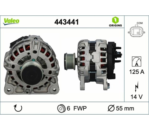 Generátor VALEO 443441