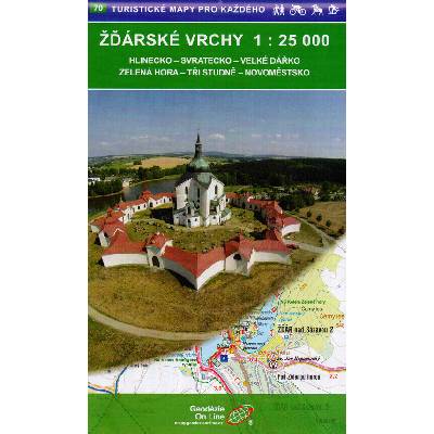 Žďárské vrchy 1:25 000