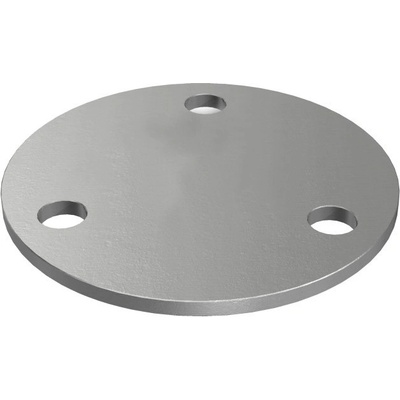 Hahn Steel Montážní patka pod sloupek O94,0 x 2,0 mm, surový – Zboží Mobilmania
