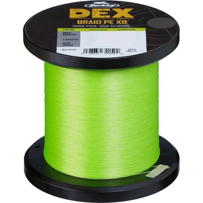 Berkley šňůra DEX Braid PE X8 Chartreuse 1m 0.04mm 4.10kg