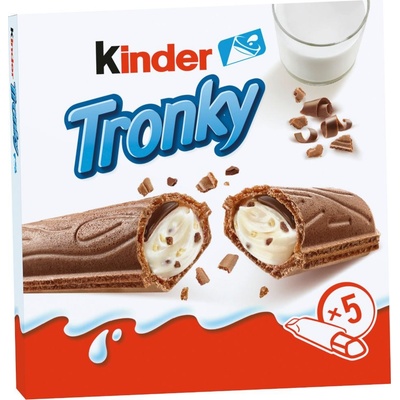 Kinder Tronky tyčinky z mléčné čokolády 5 x 18 g – Sleviste.cz
