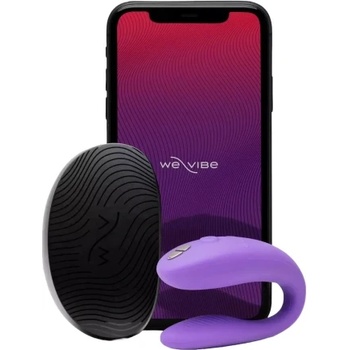 WE-VIBE Компактен вибратор за двойки с приложение We-Vibe Sync Go