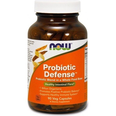 Now Foods ProBiotic Defense probiotika s půdními bakteriemi 90 kapslí