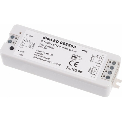 T-LED, dimLED stmívač 0/1-10V 8A