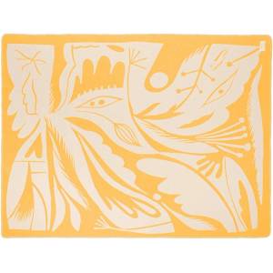 noo. ma Жълто одеяло 165x200 cm Lino - noo. ma (ACC3022)