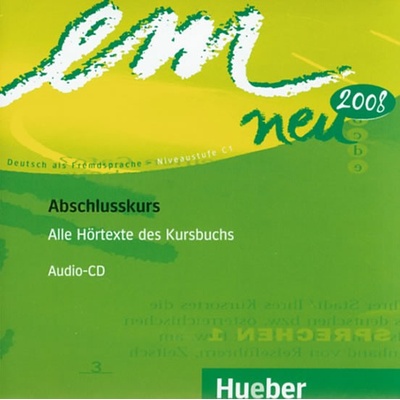 em Neu Abschlusskurs 2008 1 CD 1 audioCD k učebnici