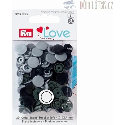 Patentky Prym Love plastové okrúhle