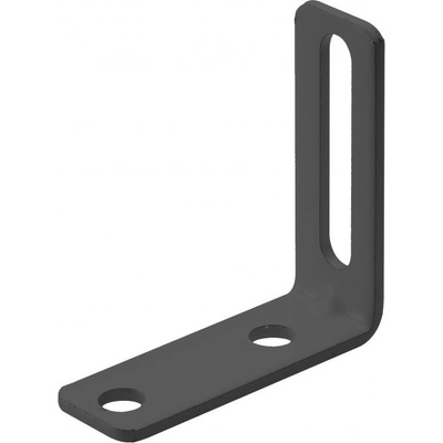 Walteco Spojovací úhelník nastavitelný 55x55x20mm černý , 527