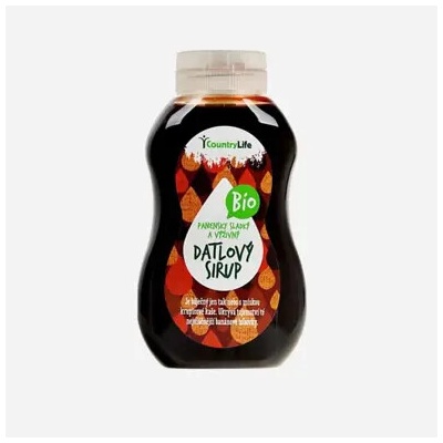 Country Life Sirup datlový BIO 12 x 250 ml
