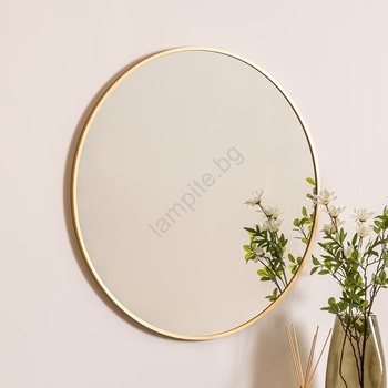 Atmosphera - Огледало ALICE Ø 70 см златист (P6717)
