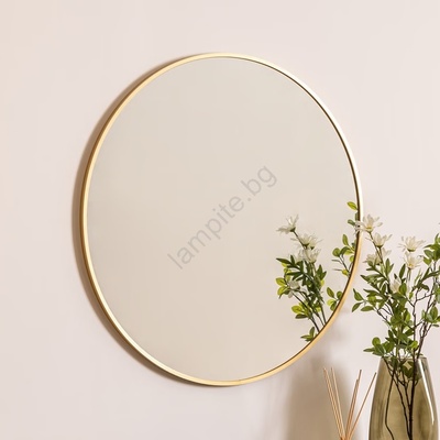 Atmosphera - Огледало ALICE Ø 70 см златист (P6717)