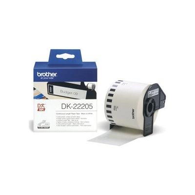 rolka BROTHER DK22205 Continuous Paper Tape Biela 62 mm