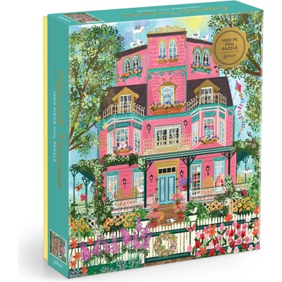 Galison - Puzzle Capeside Victorian metal - 1 000 piese