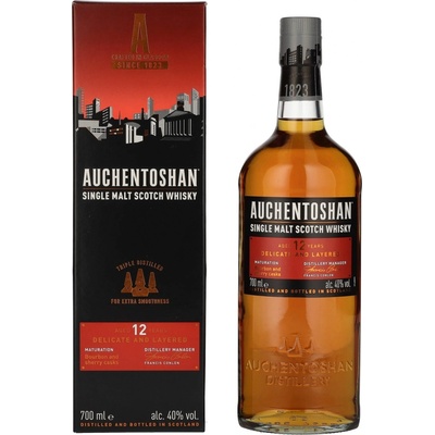 Auchentoshan 12y 40% 0,7 l (kartón)