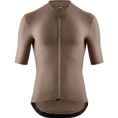 ASSOS Мъжка фланелка с къс ръкав за колоездене ASSOS Equipe R Jersey S11 Cycling jersey - Terra Sand (056-3627-0412)