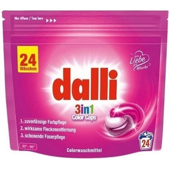 Dalli 3v1 Color tablety 24 ks