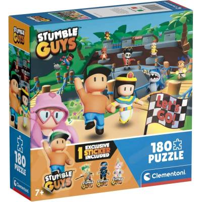 Clementoni Детски пъзел Clementoni от 180 части - Stumble Guys (вариант 2) (29322)