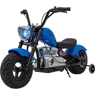 Ramiz Elektrická motorka Chopper Warrior modrá