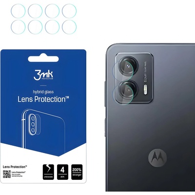 3mk Protection 4x Стъкло за камера 3mk за Motorola Moto G53 - Прозрачен KP25506 (25506)
