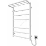 Mario Radiators Радиатор-стълба за баня HOME, 95W/230V, 77x53 cm, неръждаема стомана/бял, дясно изпълнение (MR0076)