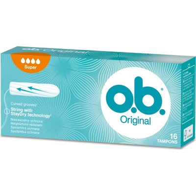 o.b. Original Super hygienické tampóny 16 ks
