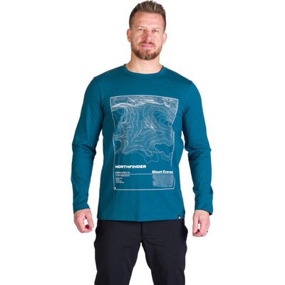 Northfinder Henderson pánske tričko TR-3982OR inkblue
