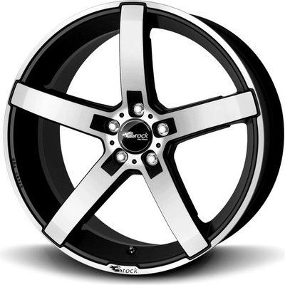 BROCK B35 9x20 5x127 ET47 black matt polished
