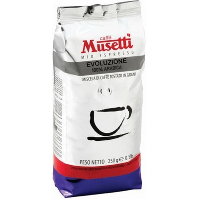 Musetti Evoluzione 100% Arabica zrnková 250 g