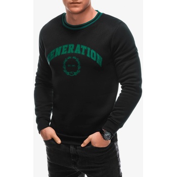 Edoti Мъжки суитшърт с щампа в зелено и черно Edoti Edoti | Cheren | МЪЖЕ | M