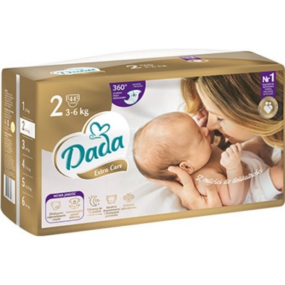 DadaExtra Care 2 3-6 kg 44 ks – Hledejceny.cz